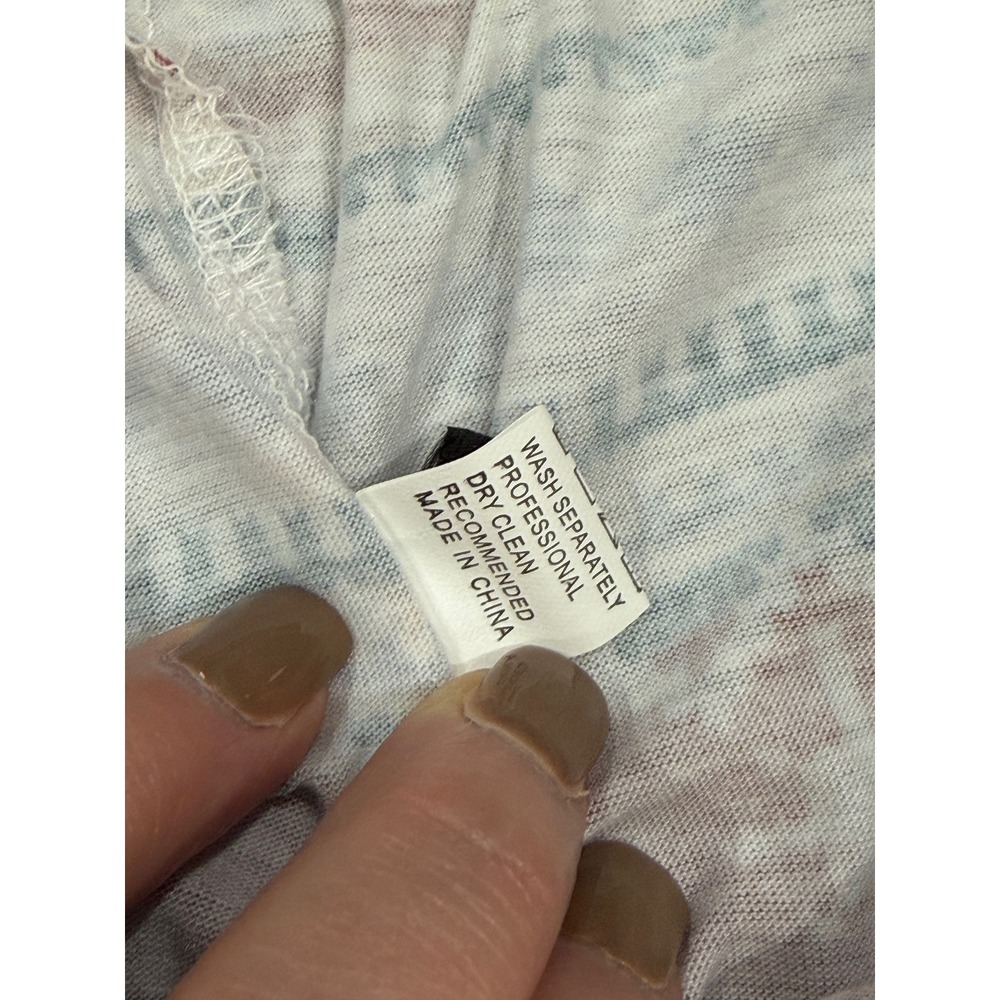 Fair Isle Pajama Lounge Pants Cozy Holiday Winter Red Gray XXL - Picture 4 of 8